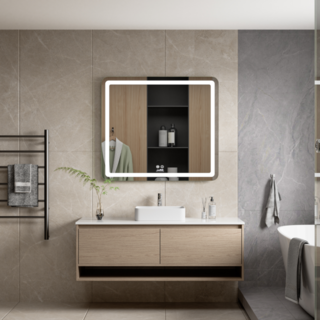 2x Badkamerspiegel met LED, CityLine, LM-129, Spiegel, 2025